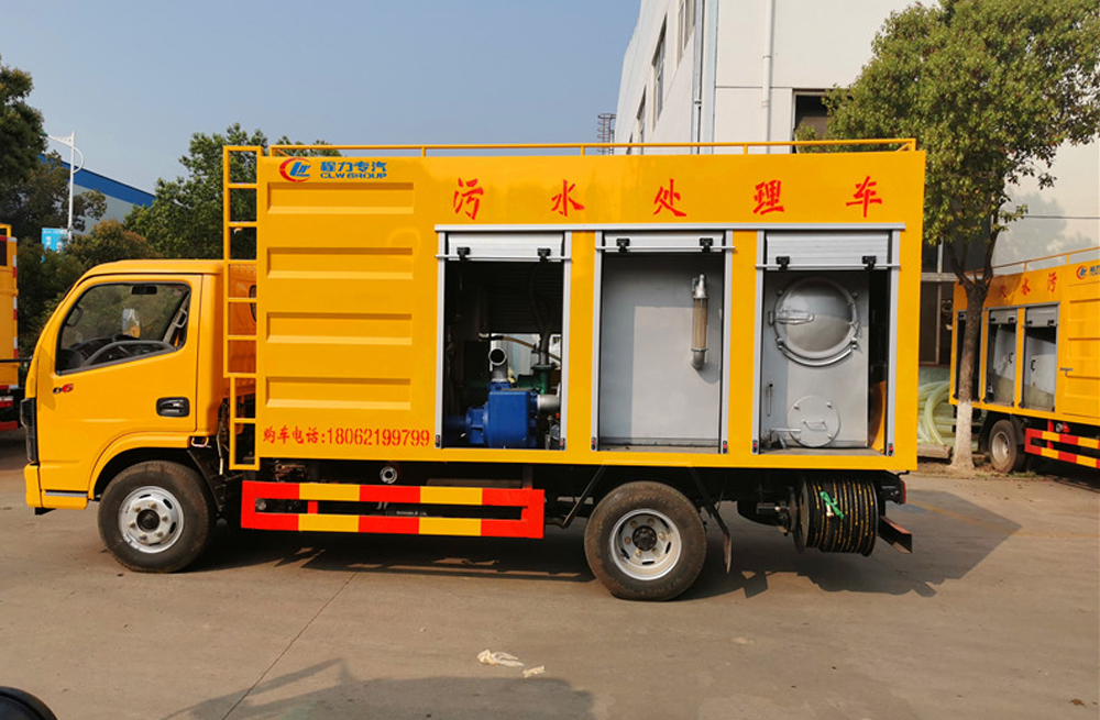 企业污水分离车
